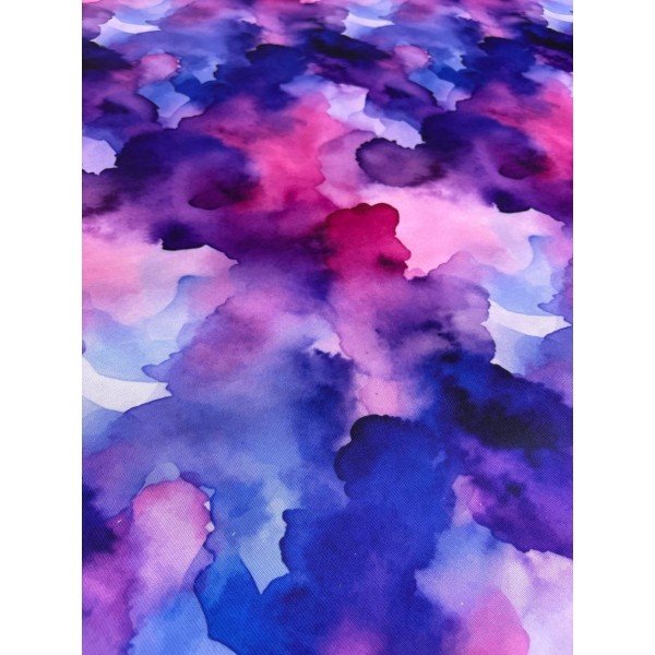 Tessuto MIKADO SFUMATO VIOLACEO