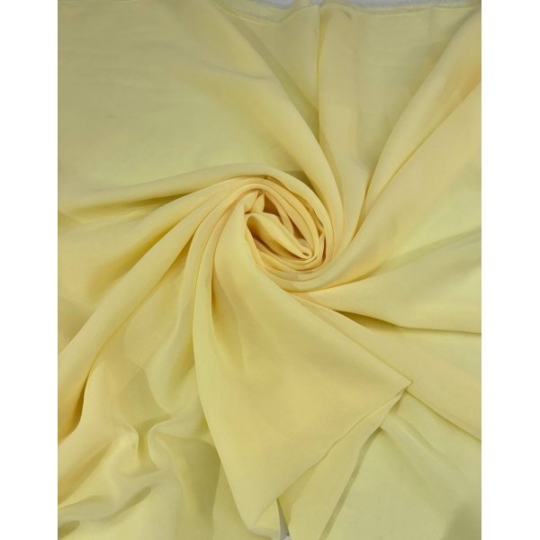 Georgette Giallo Paglierino