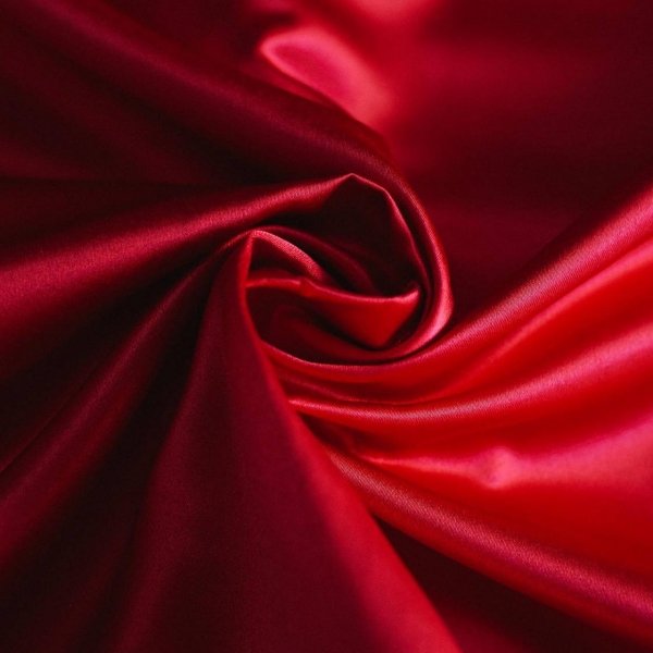 Duchesse Tessuto Unito Rosso