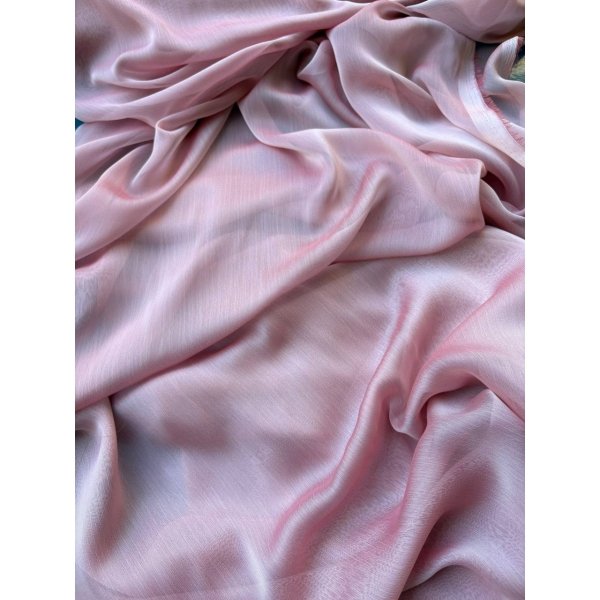 Chiffon IRIDESCENTE rosa antico SOTTOPREZZO