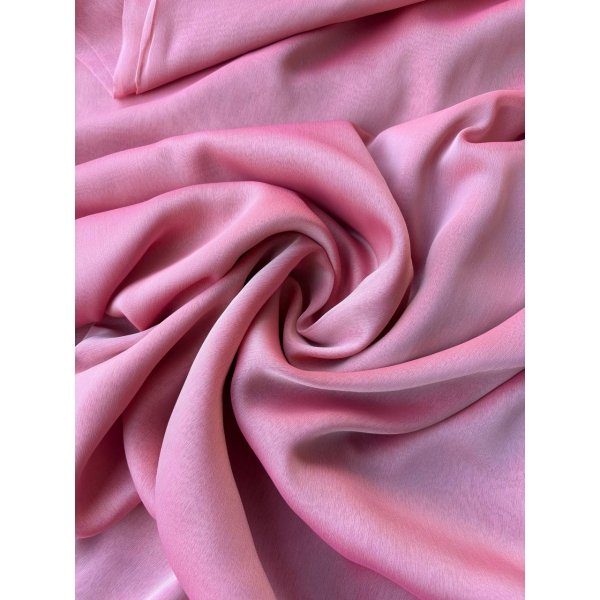 Chiffon IRIDESCENTE Rosa Giapponese SOTTOPREZZO