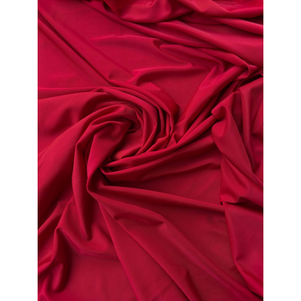 Lycra Tinta unita Rosso india opaca