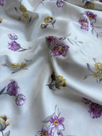 Rasatello Cotone con fiori