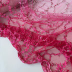 Pizzo Cerimonia Floreale Fucsia Hilton