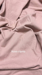 Tessuto Felpa PANTAREI Cotone Garzata Elastica