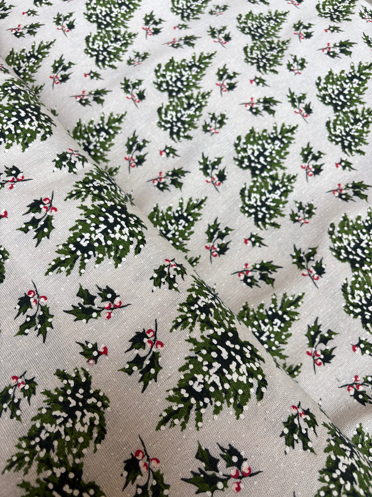 Panama Cotone Multicolor Natale Green