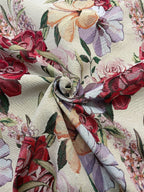 Tappezzeria Floreale Fiori Mykonos Arredamento 280H - WorldTessuti