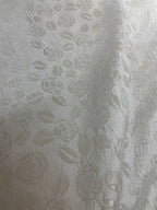 Broccato Floreale Panna Venice - WorldTessuti