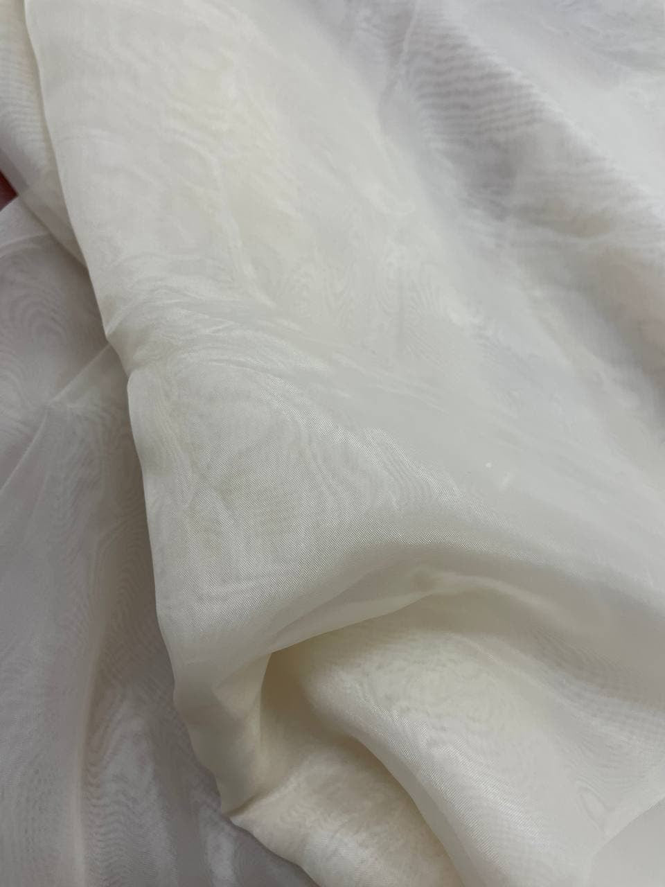 Tessuto Organza Tendaggio Avorio Velo 3 METRI