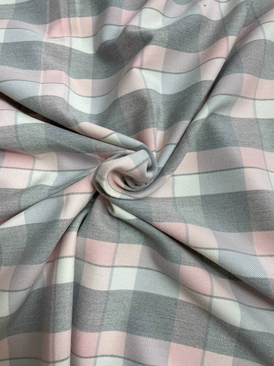 Tartan Scozzese Quadro Rosa Grigio