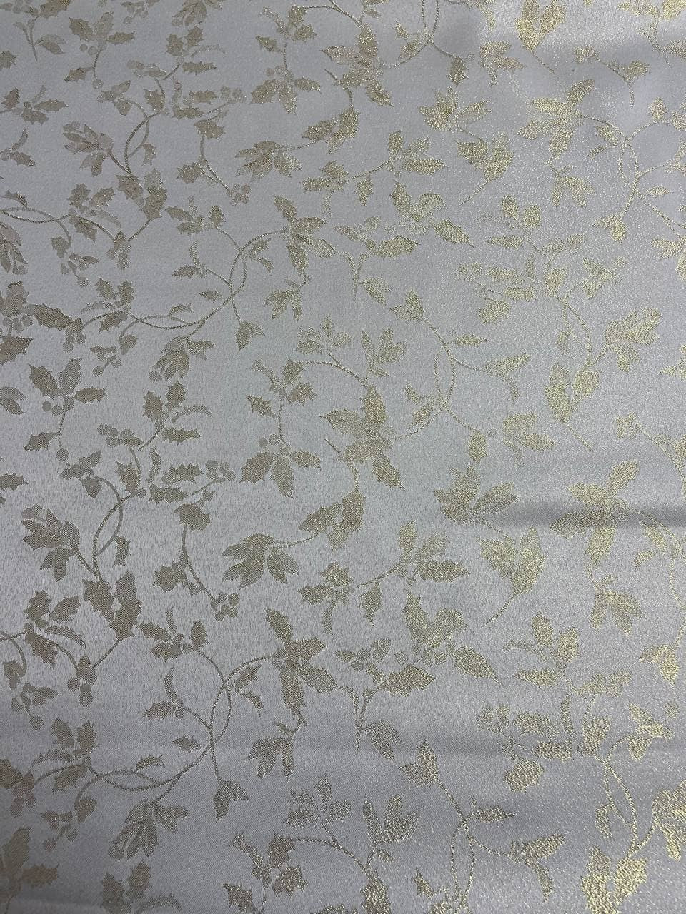 Natalizio Jacquard Lurex Dorato