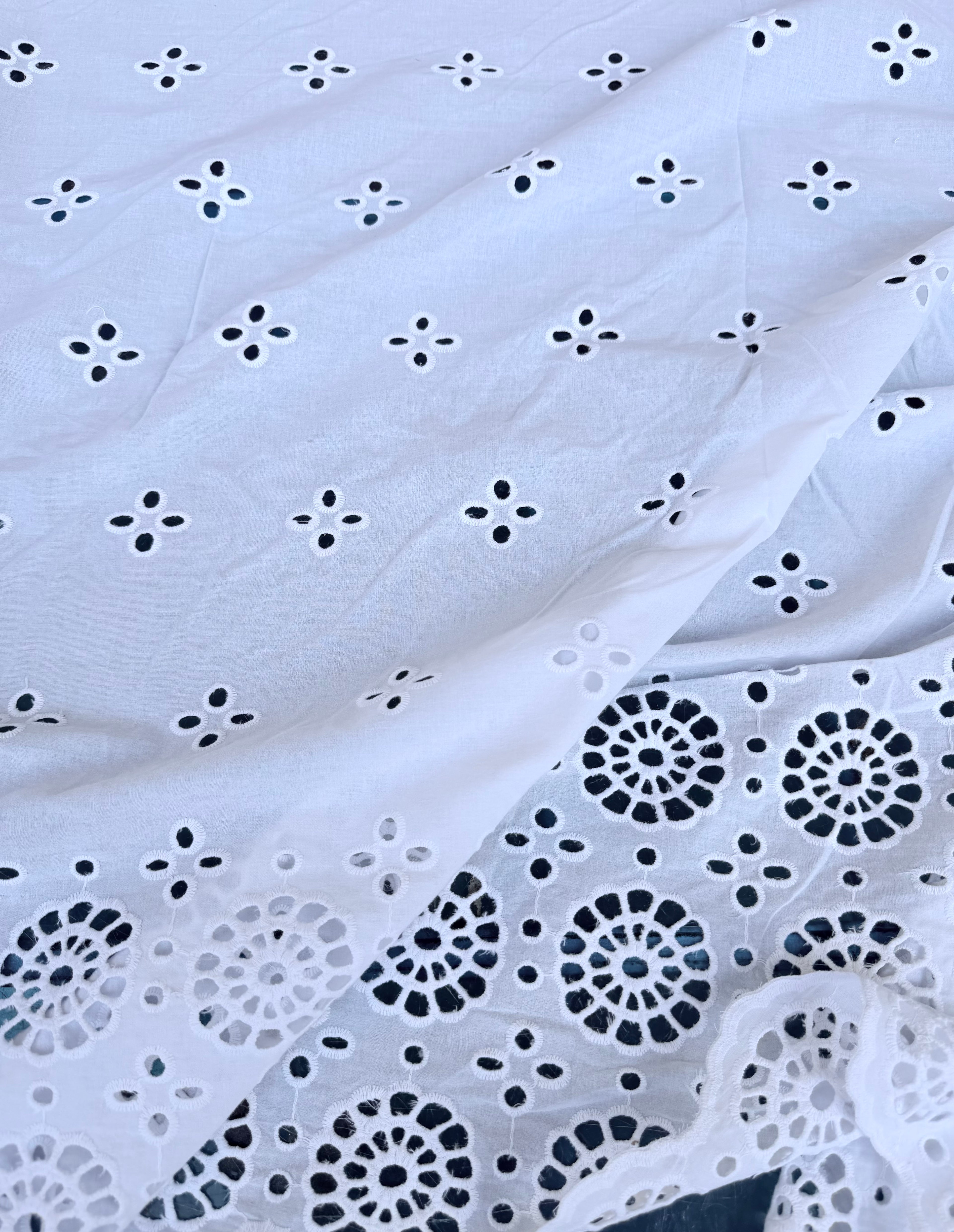Cotone Pizzo San Gallo Ricamato Venezia