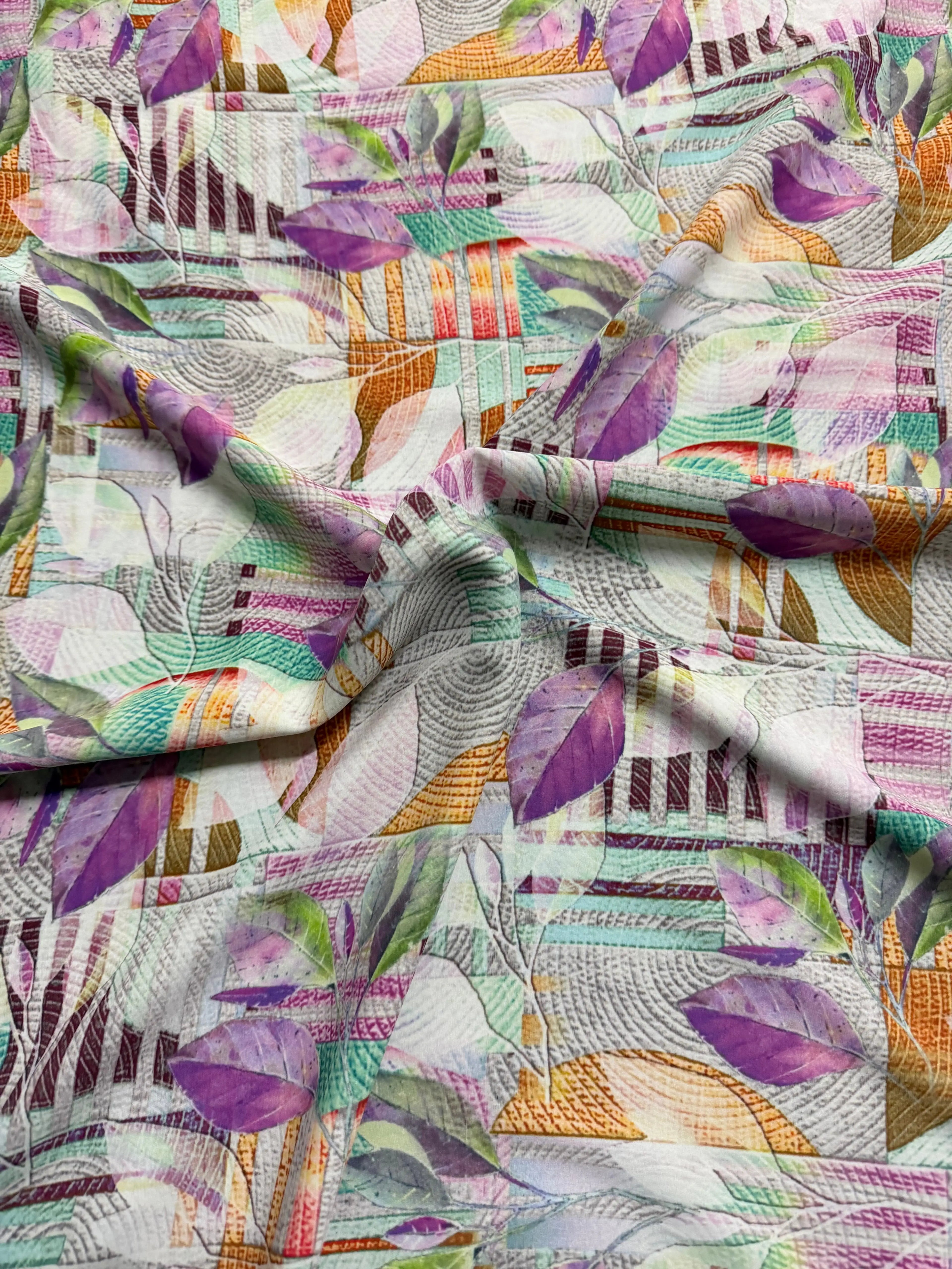 Tessuto Satin Piuma