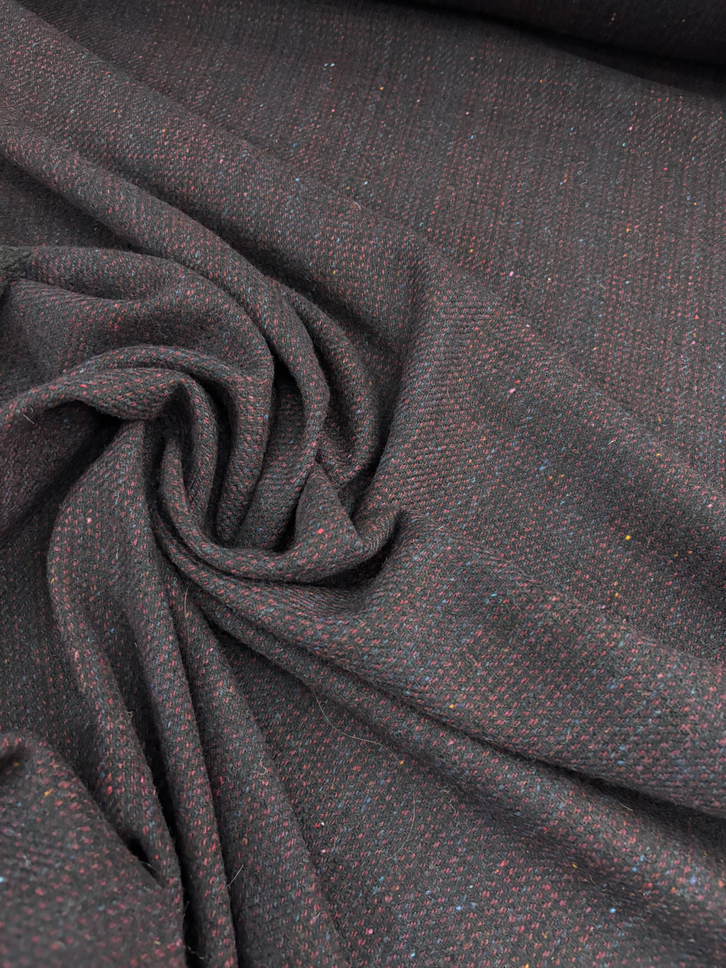 Tessuto Lana Multicolore Benetton