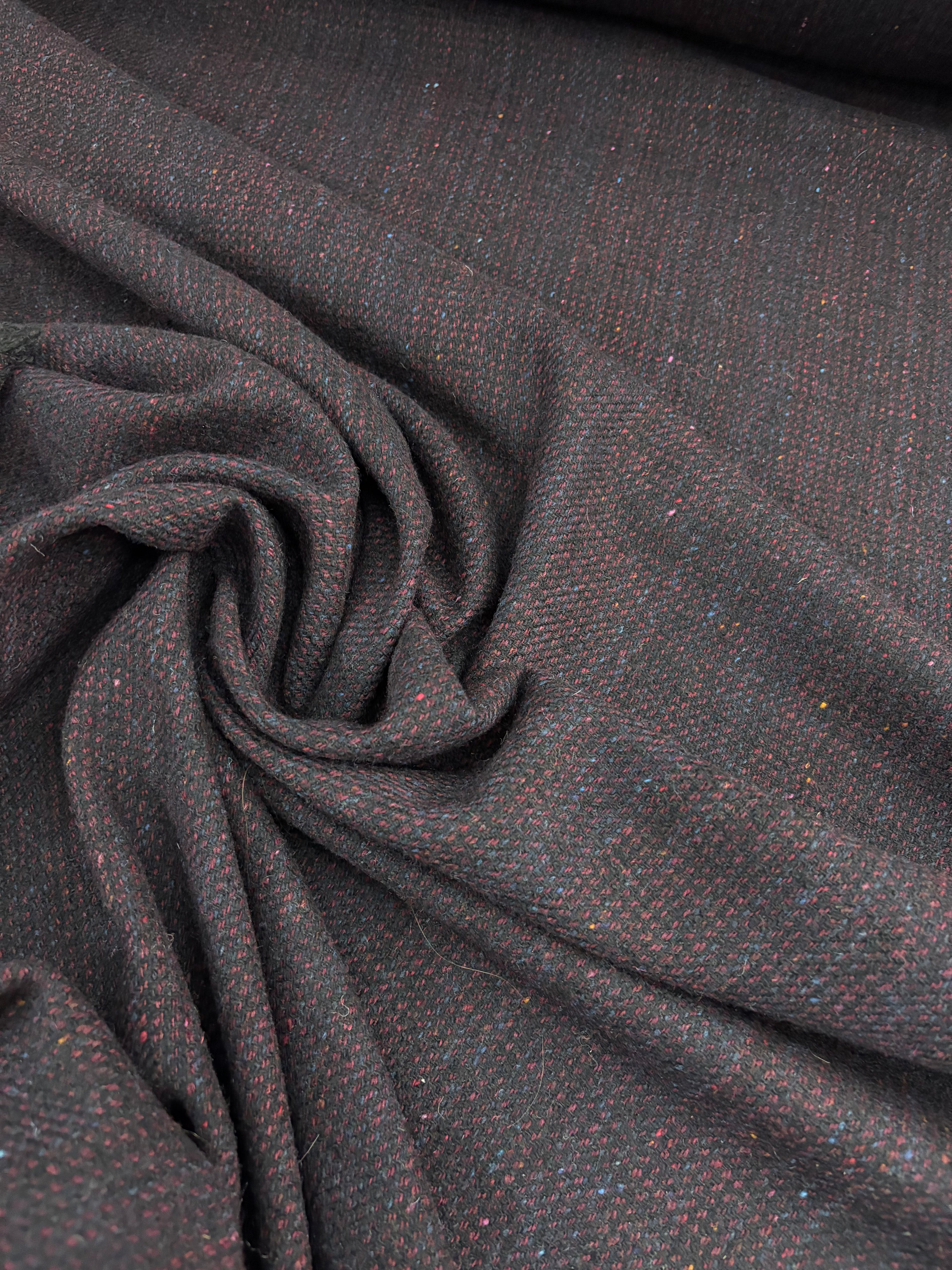 Tessuto Lana Multicolore Benetton