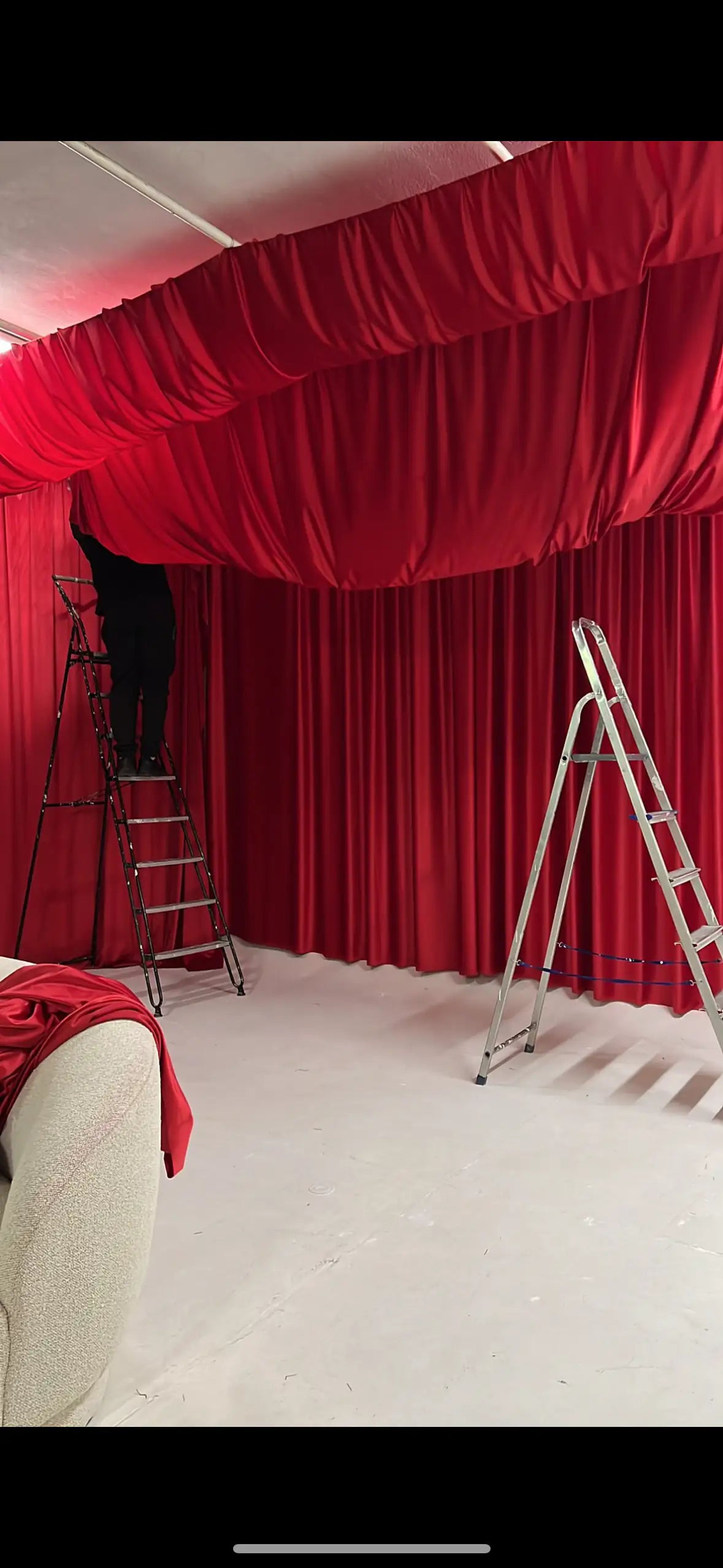 Velluto Rosso Modellabile Rosso Natale