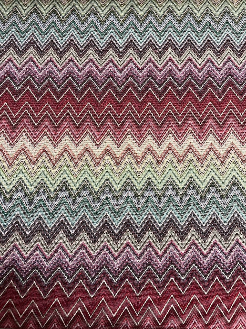 Tappezzeria Gobelin Spigato Stile Missoni Arredamento 280H