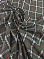 Tartan Scozzese Quadro Lanetta Verde Bottiglia - WorldTessuti