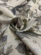 Gobelin Floreale Verde 280H - WorldTessuti