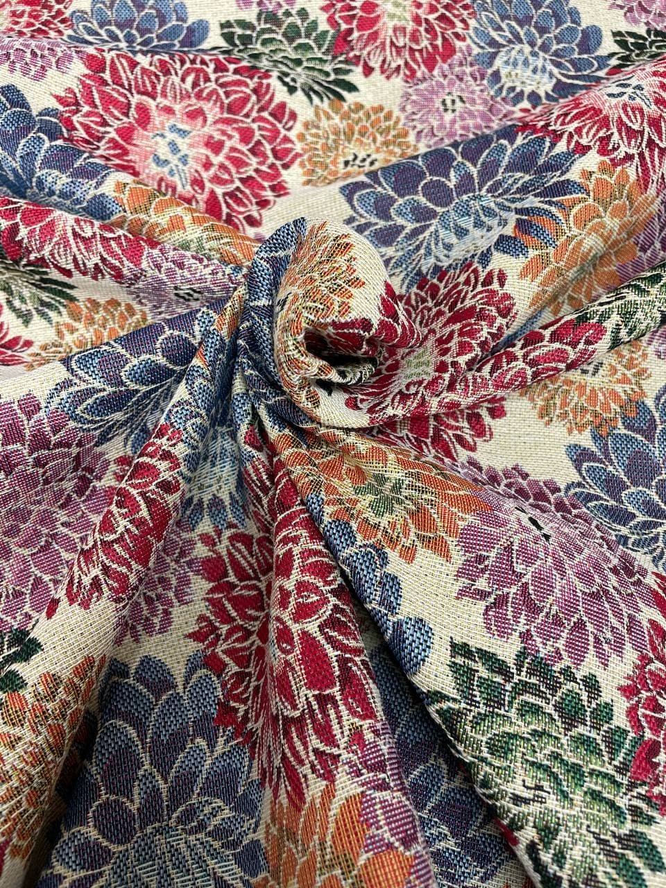 Gobelin Ortensia Multicolor - WorldTessuti