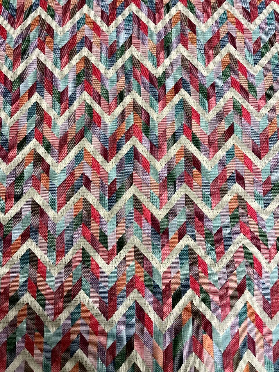 Gobelin Spigato Irregolare Multicolor