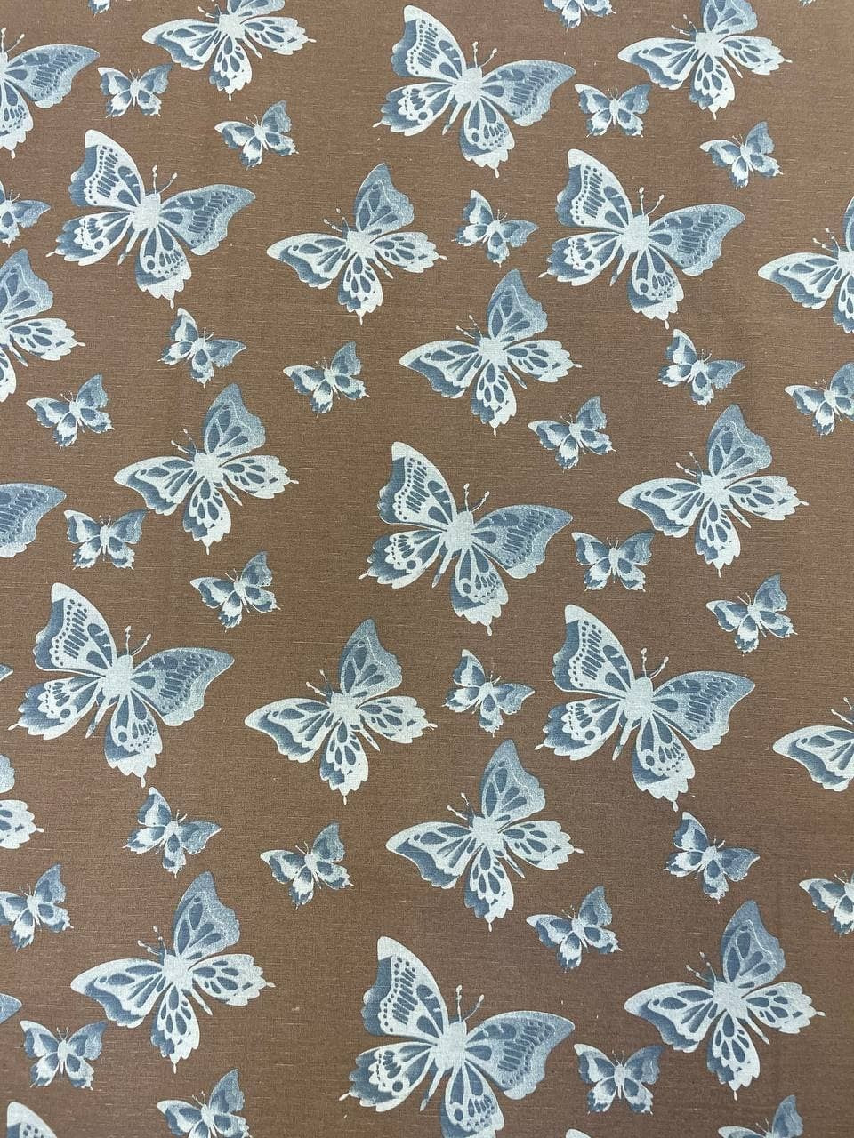 Scampolo Cotone LONETA Farfalle 270X280 - WorldTessuti