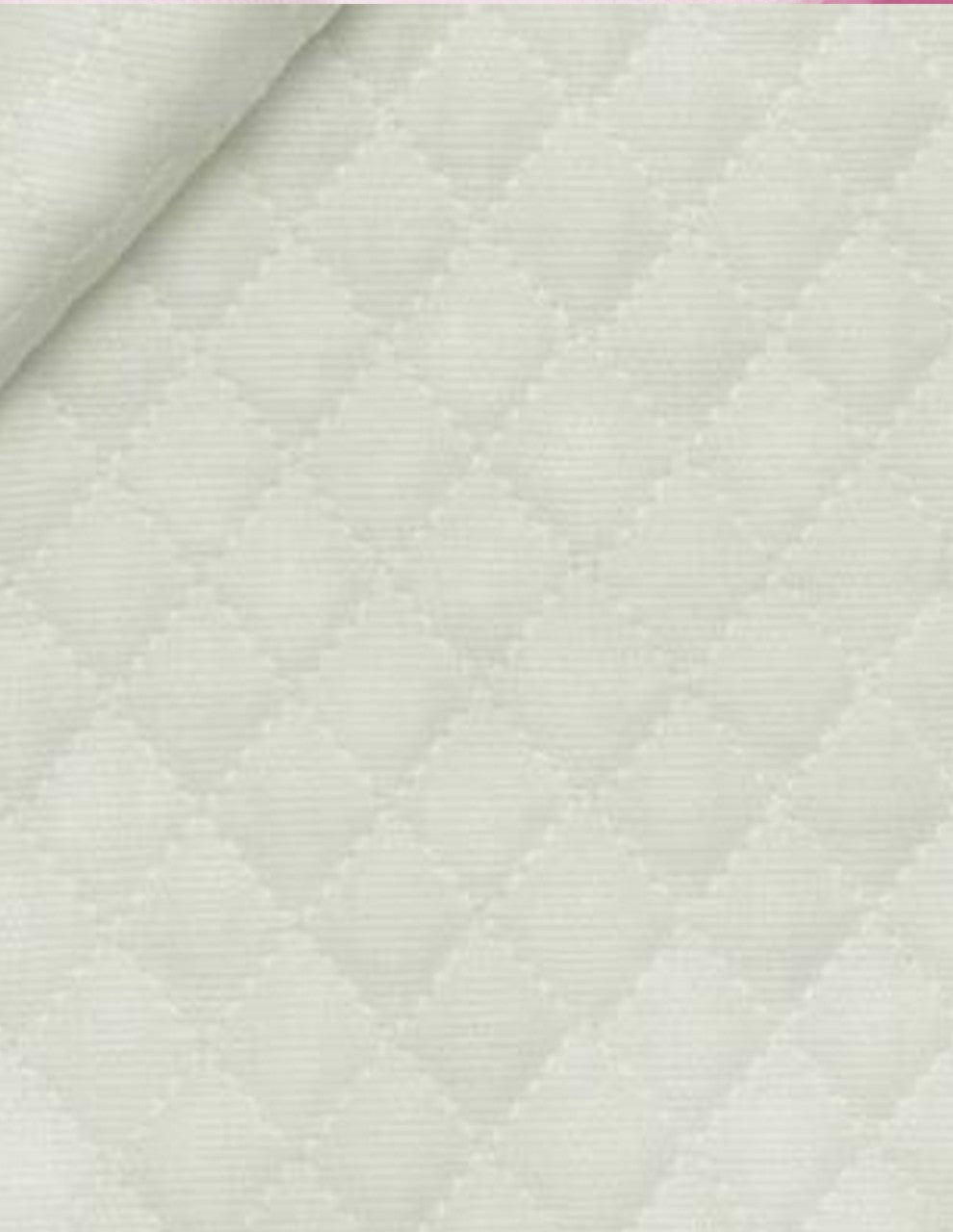 Tessuto Piquet Trapuntato Doubleface Rombi 15mm Varie Colorazioni