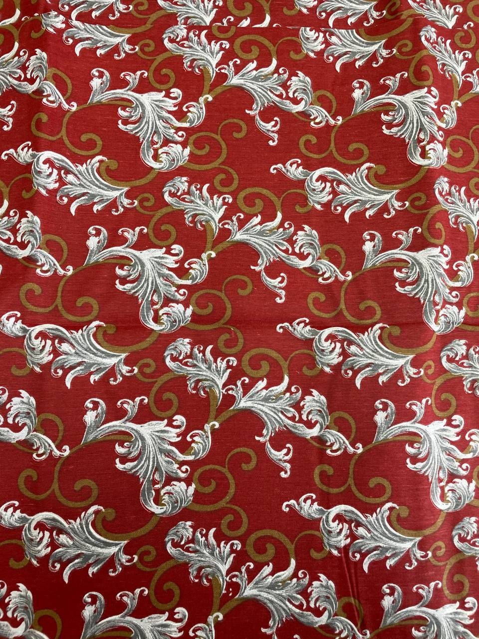 Scampolo Tessuto Cotone LONETA Barocco Maculato 260X280 - WorldTessuti