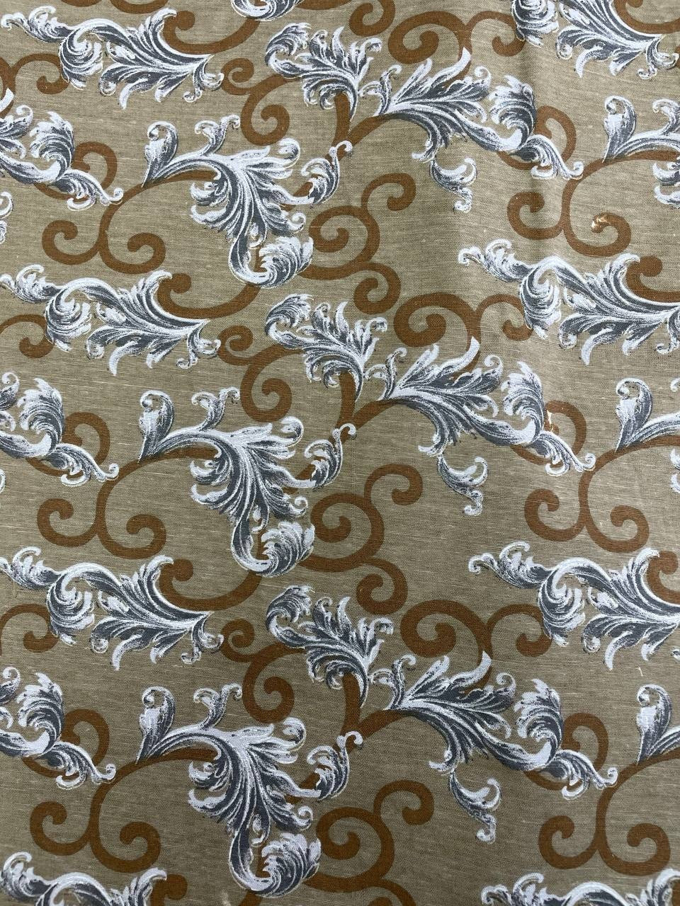 Scampolo Tessuto Cotone LONETA Barocco Maculato 260X280 - WorldTessuti