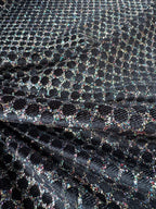Velluto Elastico Glitter Multicolor