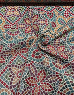 Tessuto Tappezzeria Gobelin Fantasia Mattonella - WorldTessuti