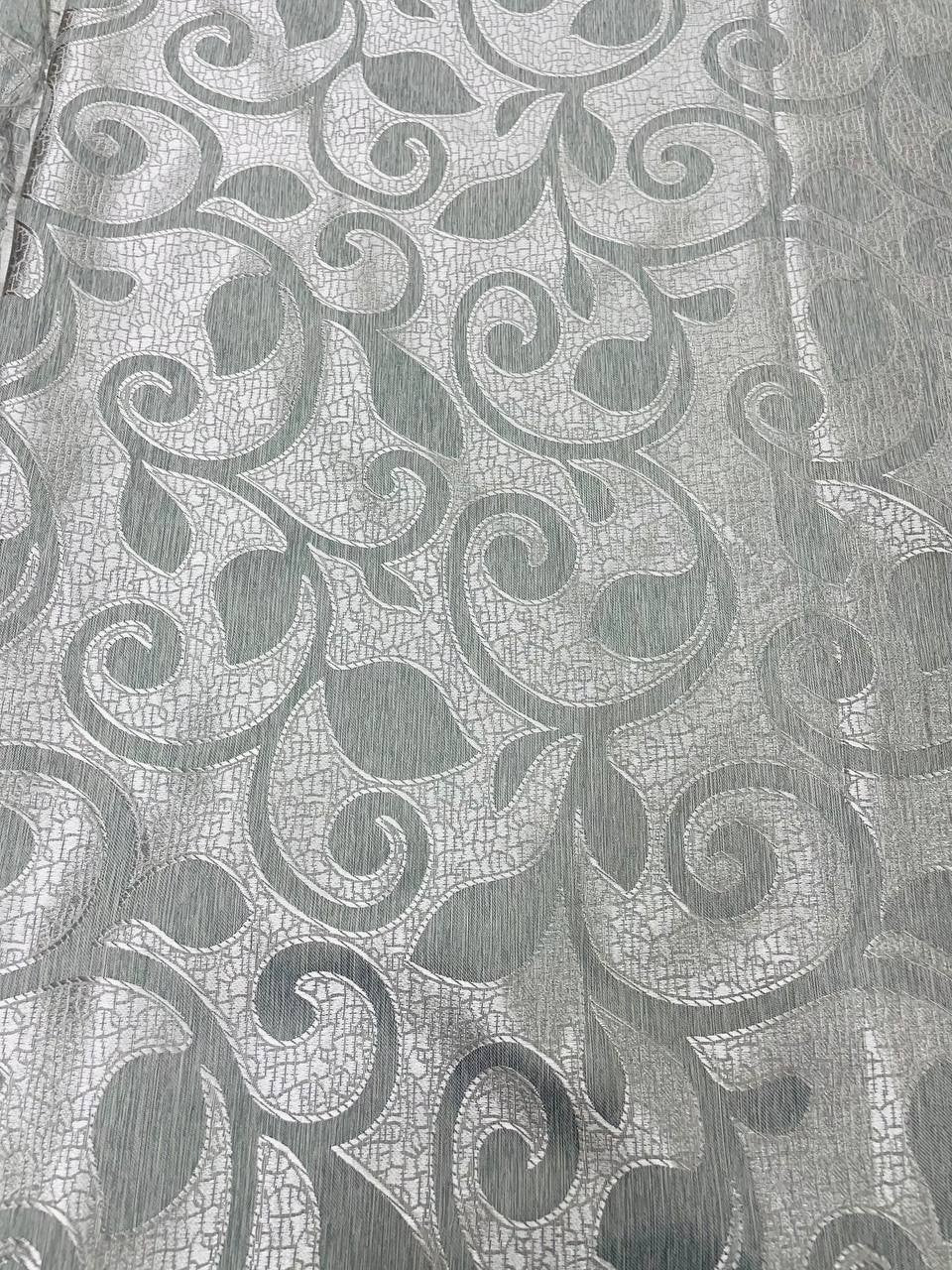 Scampolo Damascato Ramace ARGENTO 2,70X2,80