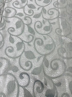Scampolo Damascato Ramace ARGENTO 2,70X2,80 - WorldTessuti