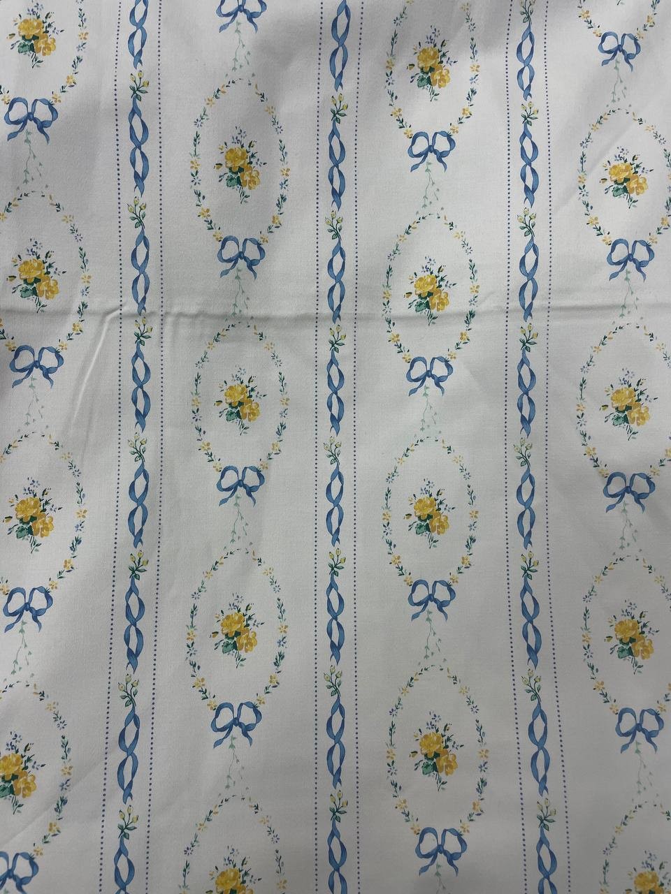 Scampolo Rasatello Cotone 2,50x1,40 Floreale Damascato