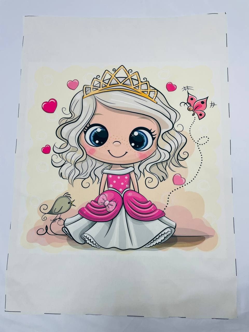 Pannello Cotone Principessa 100x140