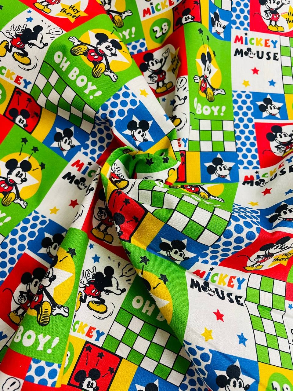 Cotone Disney Mickey Mouse