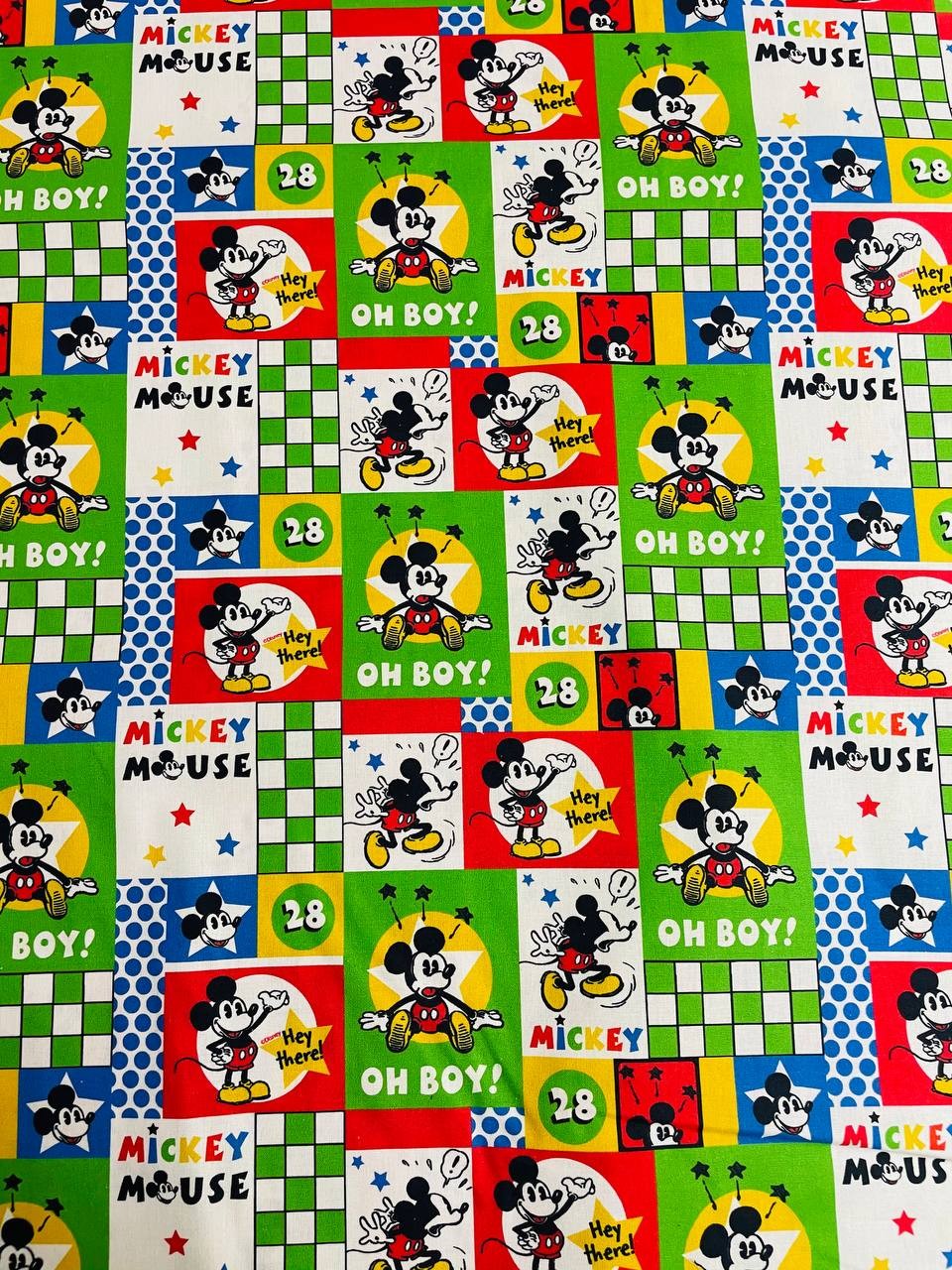 Cotone Disney Mickey Mouse
