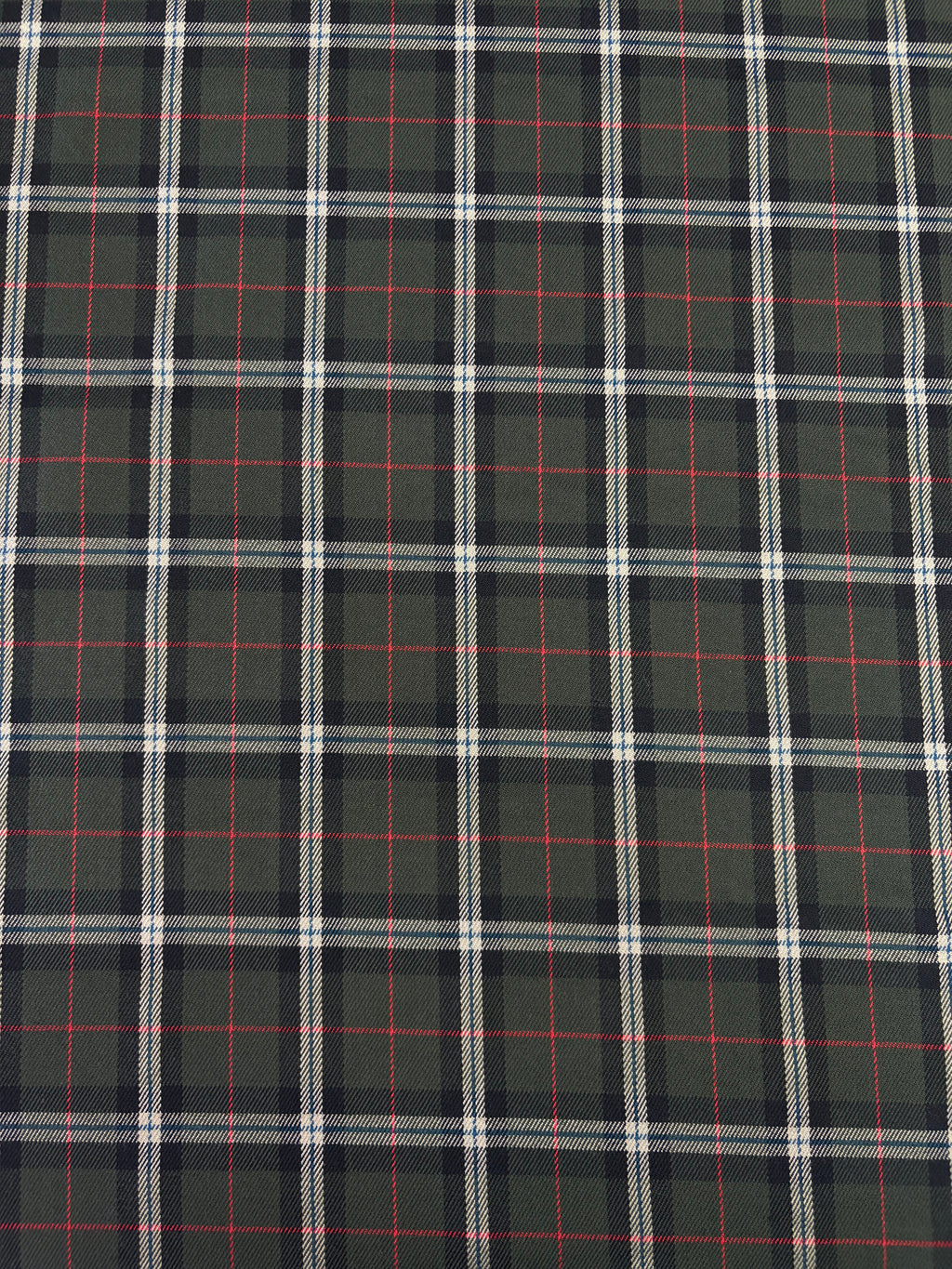 Tartan Scozzese Quadro Lanetta Verde Bottiglia - WorldTessuti