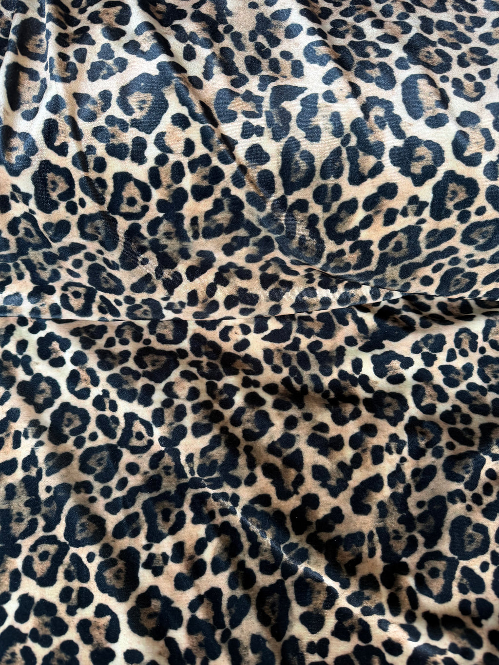 Velluto Animalier Maculato ELASTICO