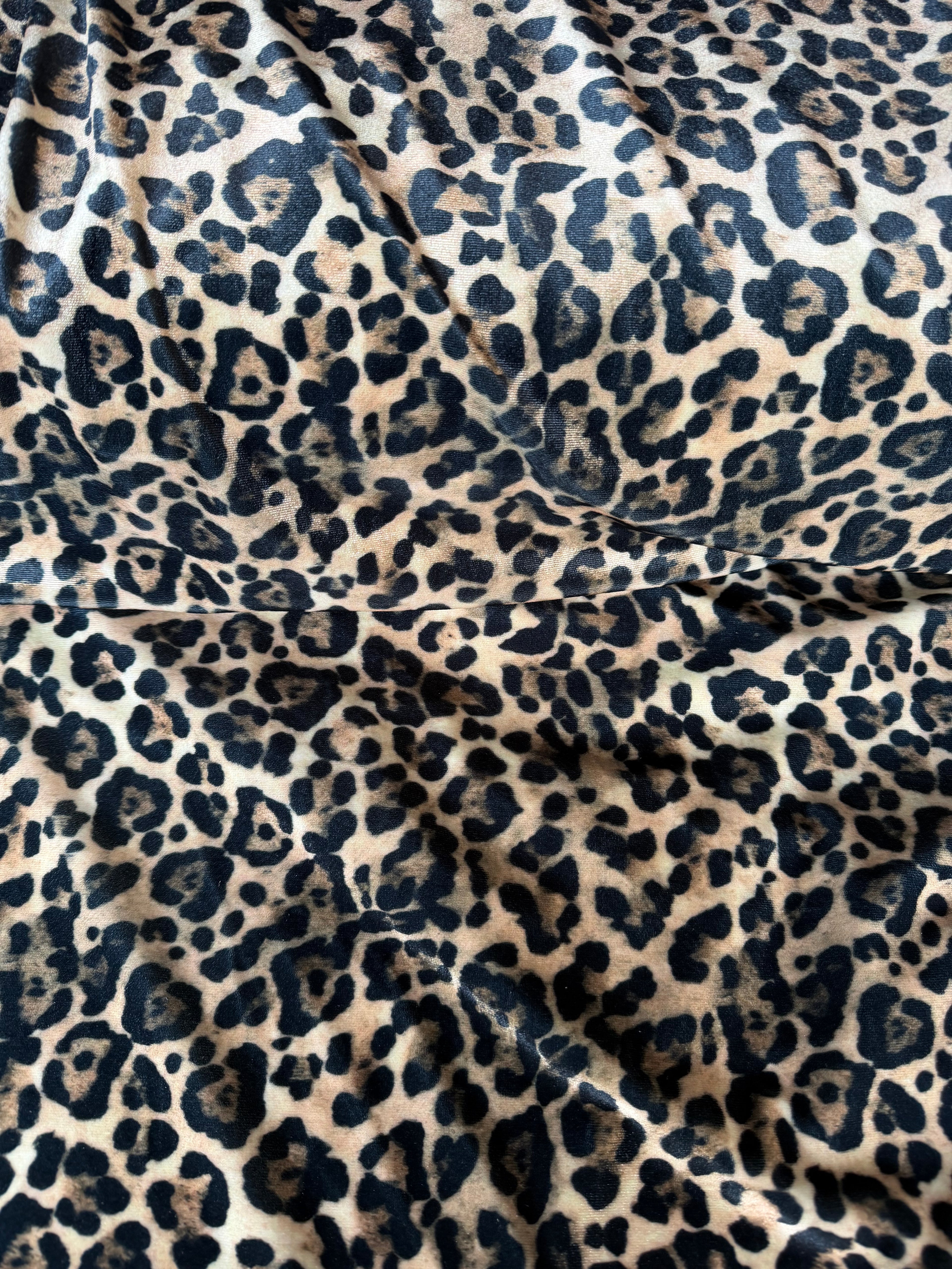 Velluto Animalier Maculato ELASTICO