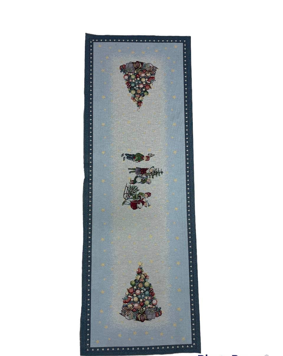 Runner Gobelin Christmas  Natalizio 45x140
