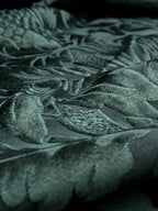 Damascato Jacquard Velluto Operato Verde - WorldTessuti