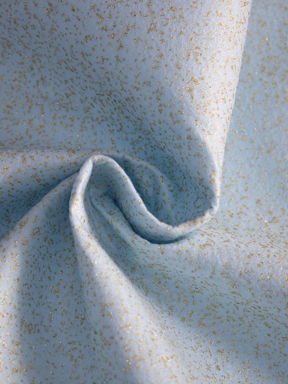 PANNOLENCI FELTRO 1MM GLITTER ORO - WorldTessuti