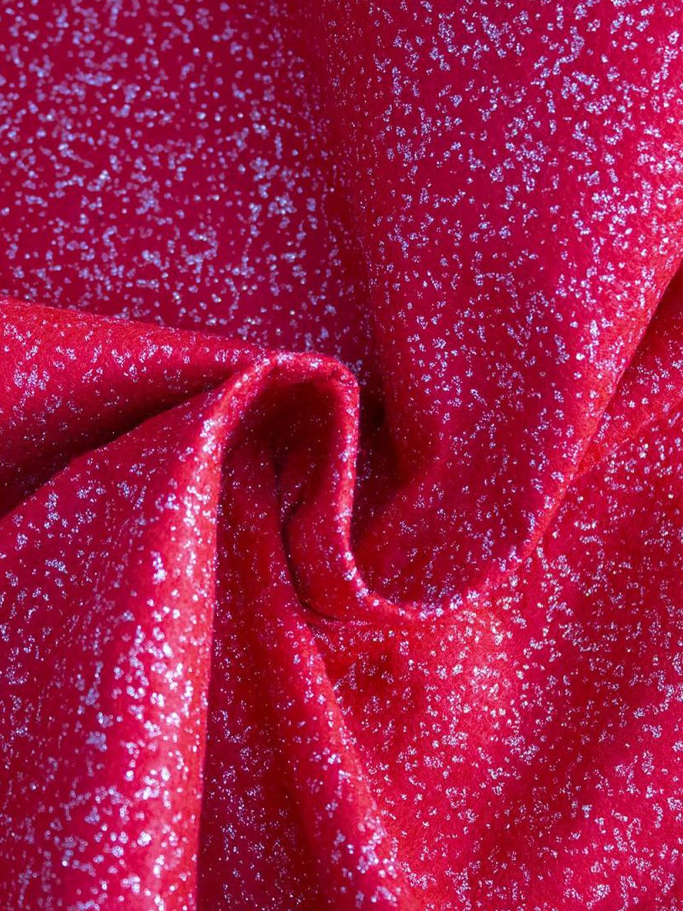 PANNOLENCI FELTRO 1MM GLITTER ARGENTO