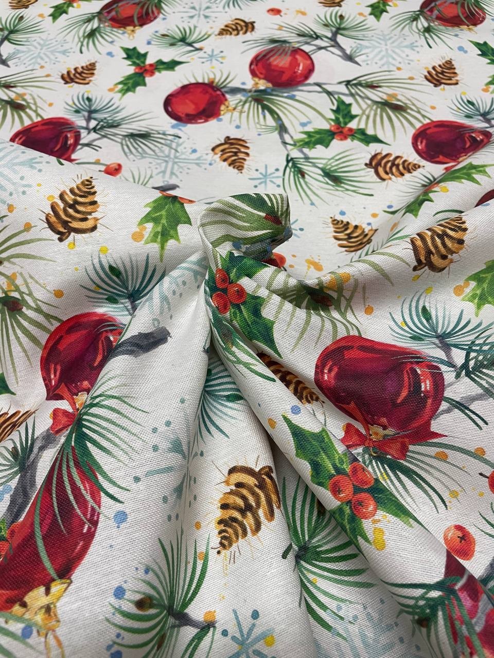 Gobelino Panama Palline Natale Miste