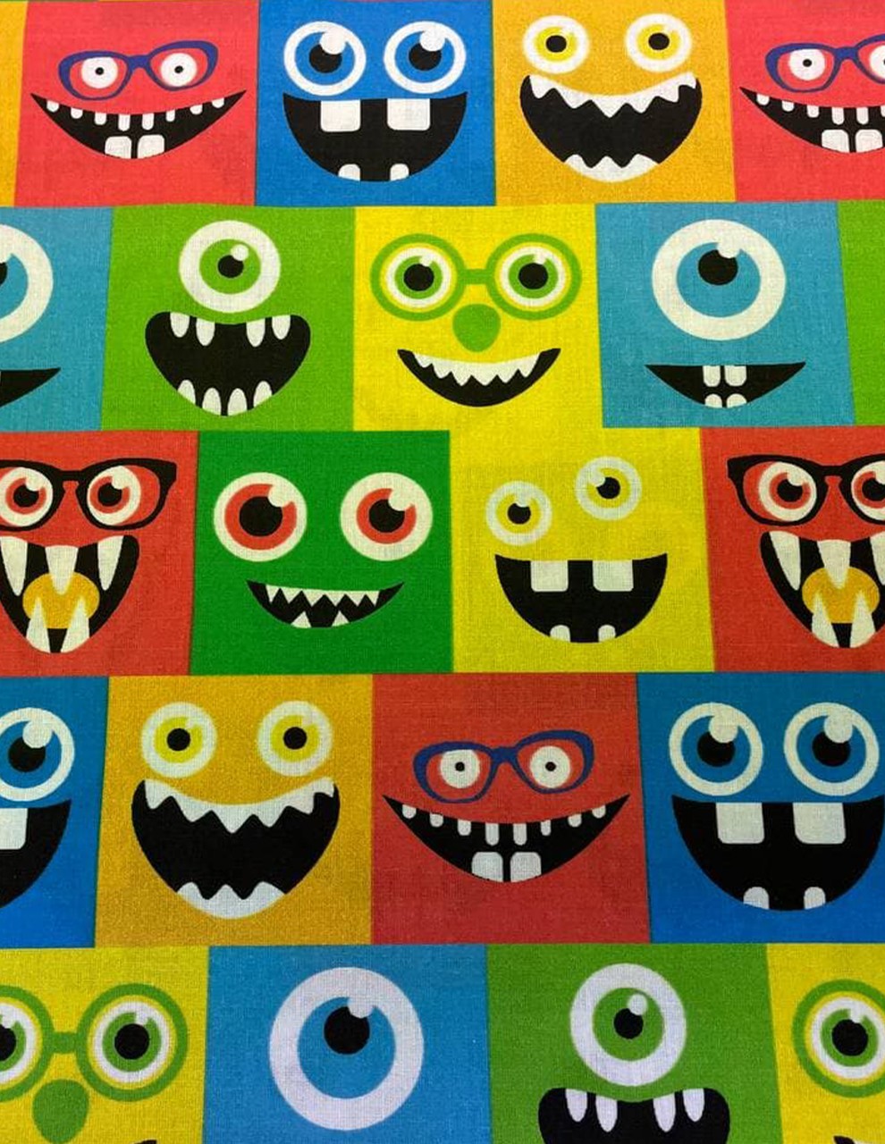 Tessuto Cotone Smile Multicolor 150H
