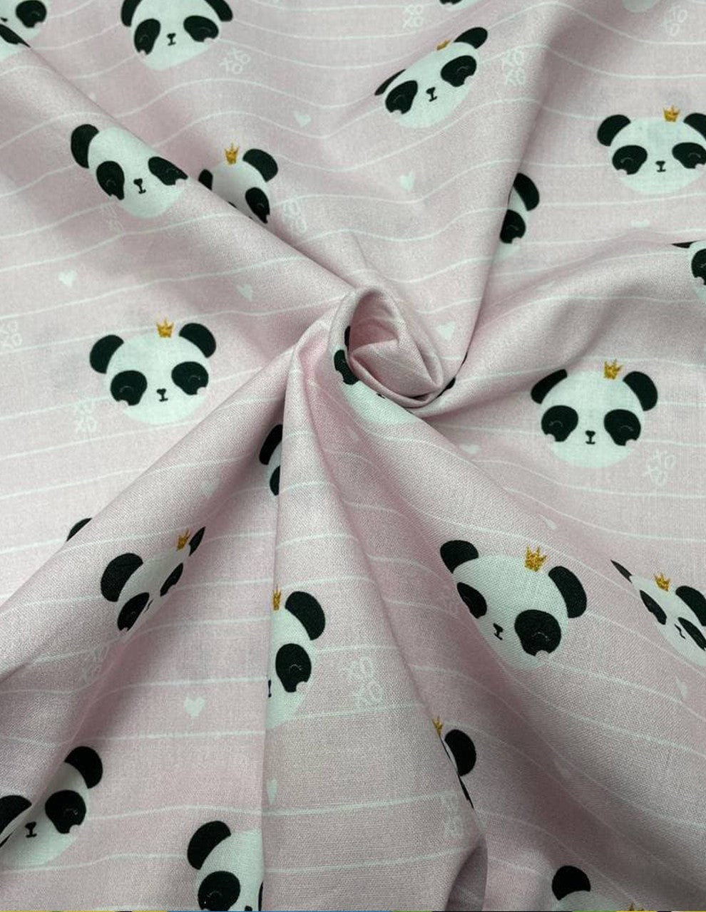 Tessuto Cotone Koala Rosa 150H