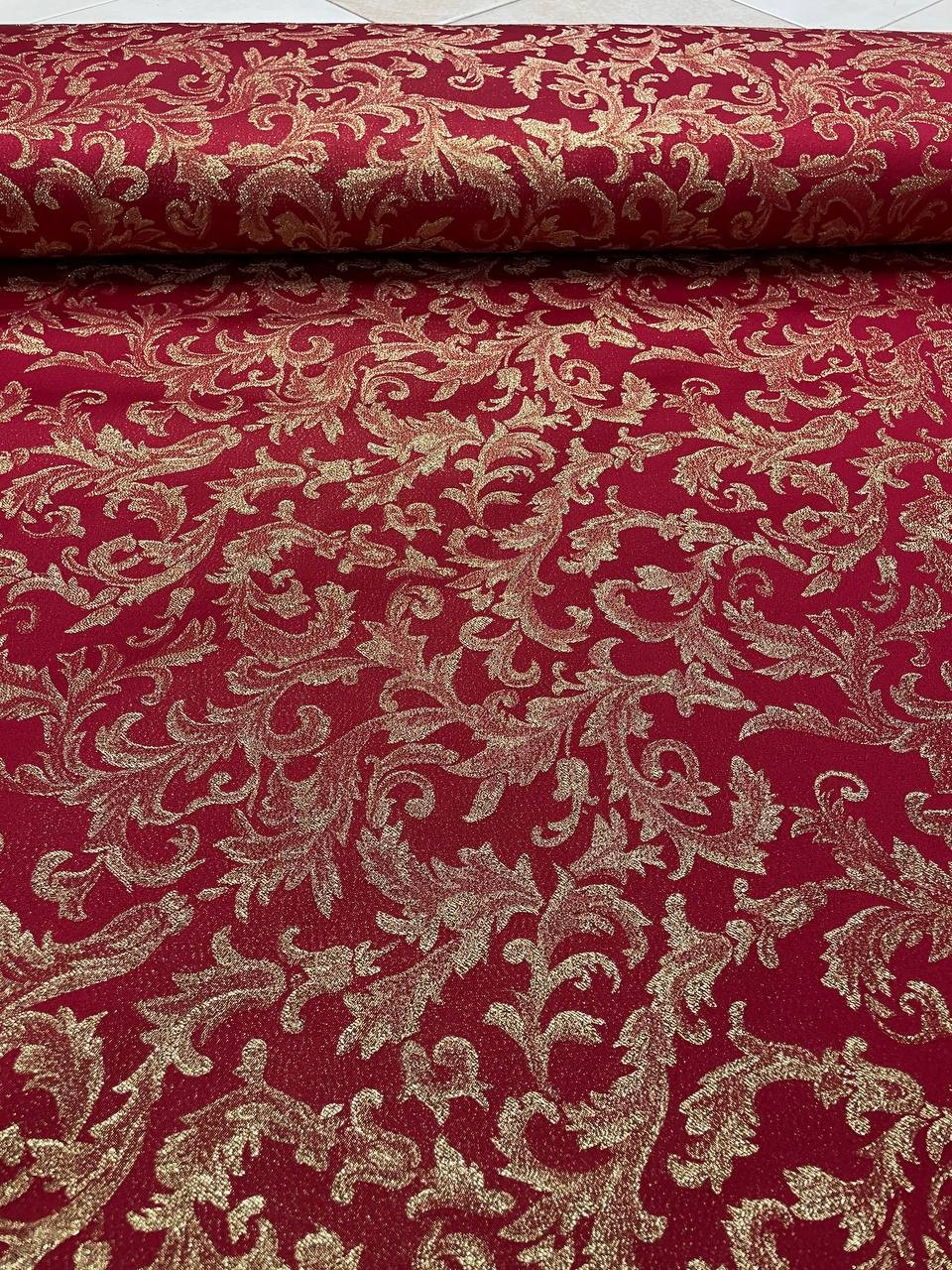 Tappezzeria Jacquard Damascato Polvere Di Stelle LUREX