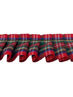 Passamaneria Nastro Plissè Scozzese Tartan 4 CM - WorldTessuti