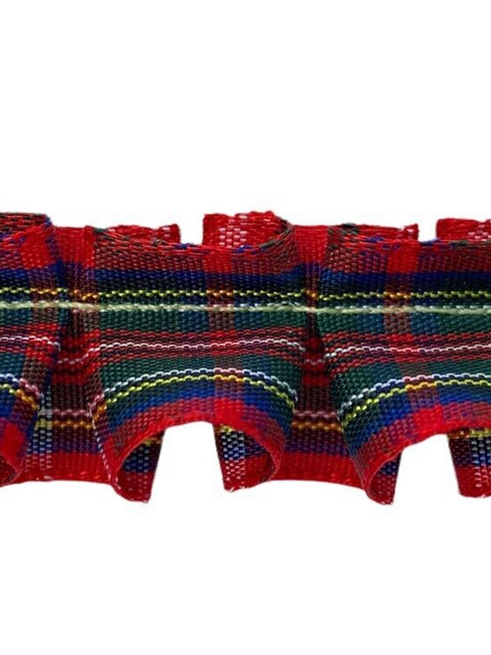 Passamaneria Nastro Plissè Scozzese Tartan 2 CM